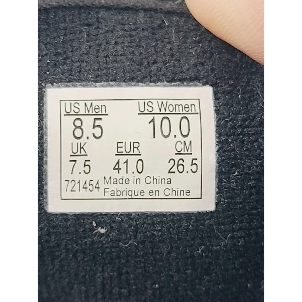 Vans  Skater Boots, Men, Size 8.5,‎ Black/White color.